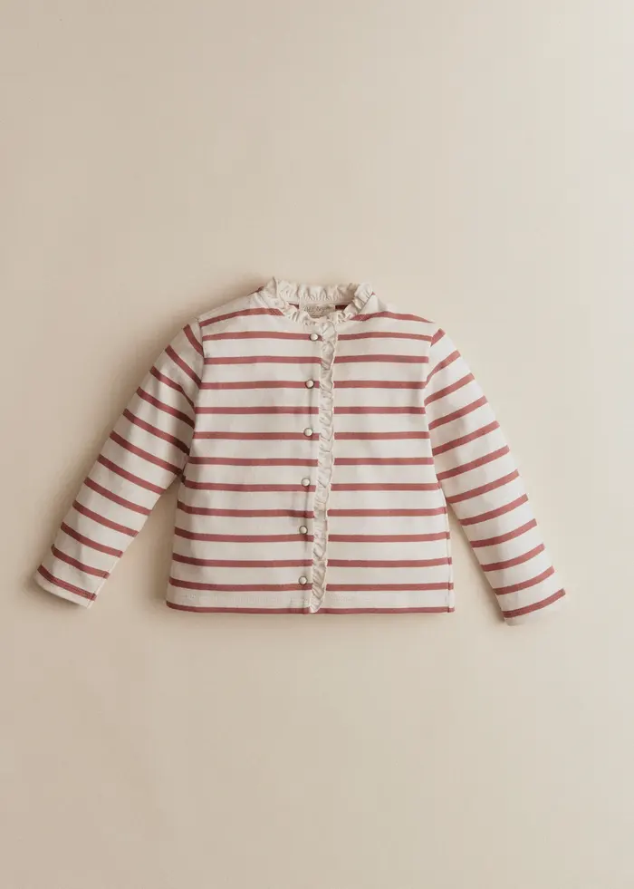 Marinière Maëlle - Ecru / Bois De Rose