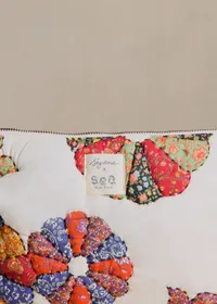 Maxi pochette plate - Sézane x Sea NY - Patchwork Woodstock — view 2