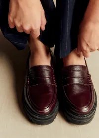 Mocassins Albane - Bordeaux Glacé — view 2