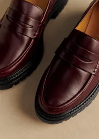 Mocassins Albane - Bordeaux Glacé — view 4