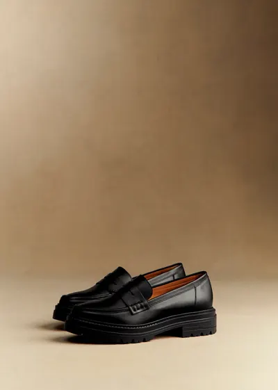Mocassins Albane - Noir Lisse