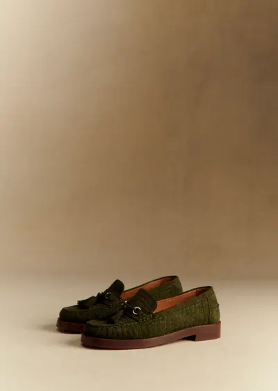 Mocassins Darcie - Vert Croco