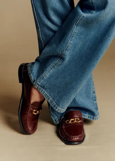 Mocassins Vicky - Chocolat Lisse