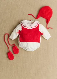 Moufles Jean - Rouge — view 2