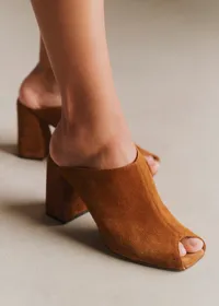 Mules High Bruna - Noisette — view 3
