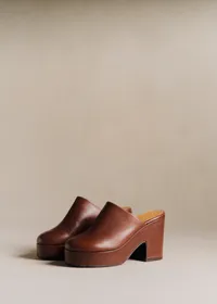 Mules high Callie - Moka Vintage — view 3