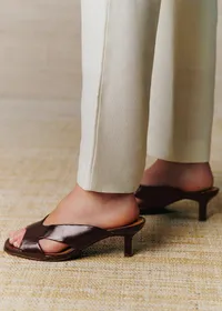 Mules Ingrid - Chocolat Vintage — view 5