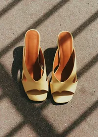 Mules Ingrid - Jaune Vintage — view 4