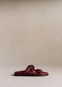 Mules Low Cleo - Bordeaux Lisse — view 4