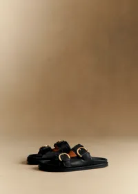 Mules Low Lenny - Noir Lisse — view 2
