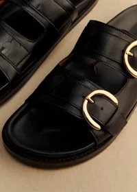 Mules Low Lenny - Noir Lisse — view 4