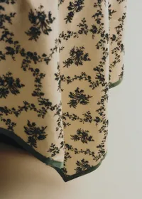Nappe Imprimée - Croisillons Bleu — view 3