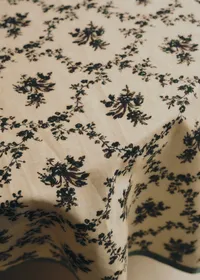 Nappe Imprimée - Croisillons Bleu — view 4