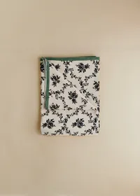 Nappe Imprimée - Croisillons Bleu — view 5