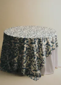 Nappe - Sézane x Antoinette Poisson - Imprimé Oiseaux Bleus — view 2