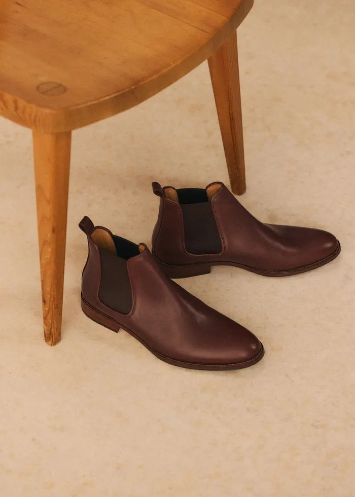 Bottines Chelsea Woody - Cuir Tradition Camel