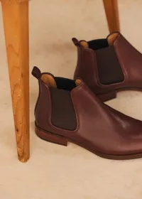 Bottines Chelsea Woody - Cuir Tradition Camel — view 3