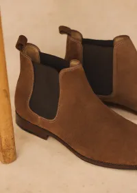 Bottines Chelsea Woody - Daim Camel — view 2