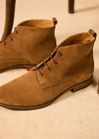 Bottines Chukka John - Daim Camel — view 2