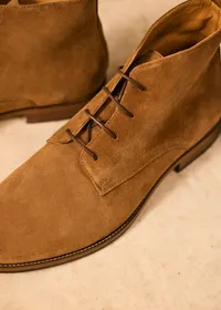 Bottines Chukka John - Daim Camel — view 3