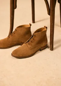 Bottines Chukka John - Daim Camel — view 5