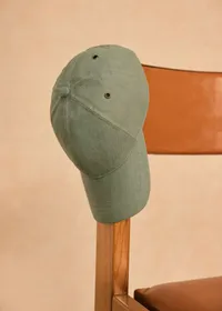 Casquette Chase Lin - Vert Argile — view 2
