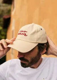 Casquette Ciao Amore - Écru — view 2
