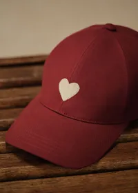 Casquette Coeur Chamade - Rouge — view 2