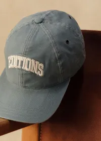 Casquette Éditions - Bleu Acier — view 2