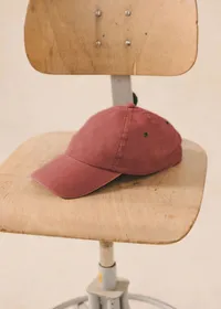 Casquette Haden - Rouge Délavé — view 2