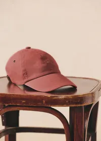 Casquette Haden - Rouge Délavé — view 4