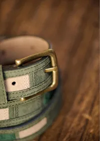 Ceinture Sidney Patchwork - Kaki / Vert / Beige — view 2