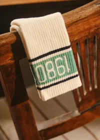 Chaussettes 1980 - Écru — view 3