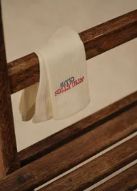 Chaussettes Athletics Club - Écru — view 3