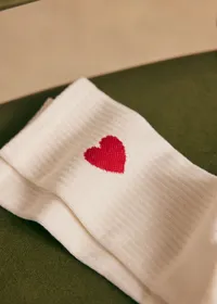 Chaussettes Eli - Coeur Chamade Rouge — view 2