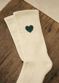 Chaussettes Eli - Coeur Chamade Vert — view 3