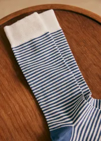 Chaussettes Pack Kitts - Bleu Acier — view 4