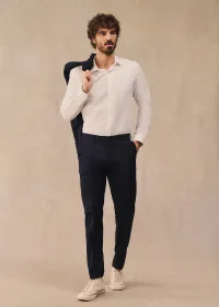 Chemise Allen Pinpoint - Blanc — view 5