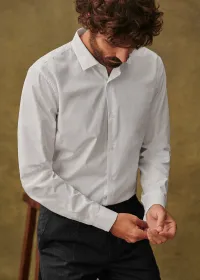Chemise Allen Popeline - Blanc — view 3