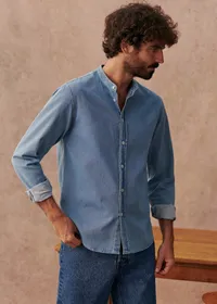 Chemise Benny - Denim Clair — view 4