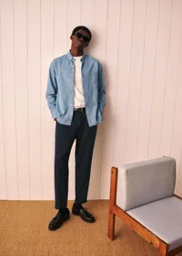 Chemise Charlie Denim - Rayures Délavées — view 3