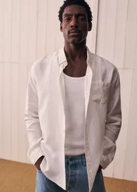 Chemise Charlie Lin - Blanc — view 4