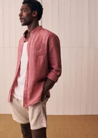 Chemise Charlie Lin - Rose Ancien Chiné — view 2
