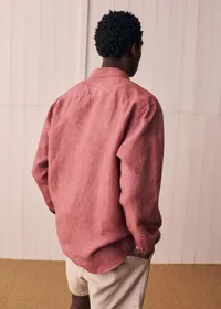 Chemise Charlie Lin - Rose Ancien Chiné — view 5