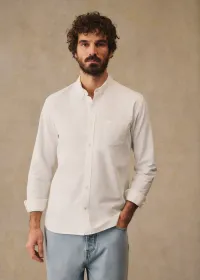 Chemise Charlie Oxford - Blanc — view 3