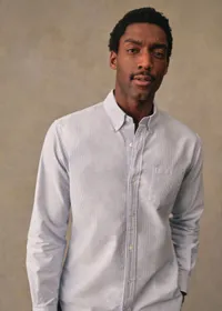 Chemise Charlie Oxford - Rayures Bleues — view 4