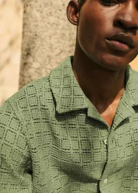 Chemise Holt - Crochet Vert Sauge — view 2