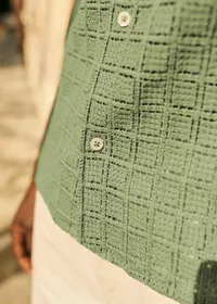 Chemise Holt - Crochet Vert Sauge — view 4