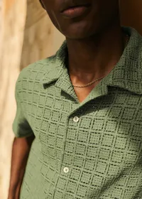 Chemise Holt - Crochet Vert Sauge — view 5