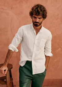 Chemise Luke - Blanc — view 4